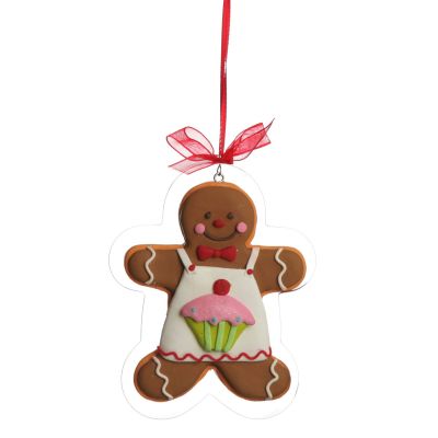 Gingerbread Man Cookie Cutter Decoration