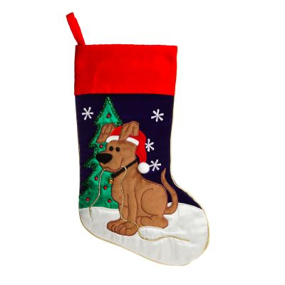 Personalised Dog Christmas Stocking