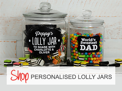 Shop Personalised Lolly & Treat Jars