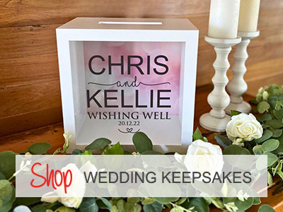 Shop Personalised Wedding Keepsakes