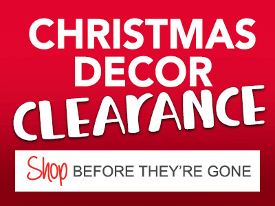 Shop Christmas Decor Clearance