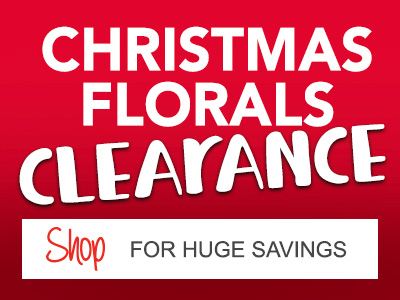 Shop Clearance Christmas Florals