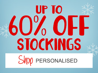 Shop Personalised Christmas Stockings